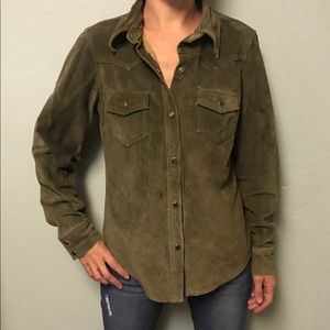 Gap size medium suede jacket